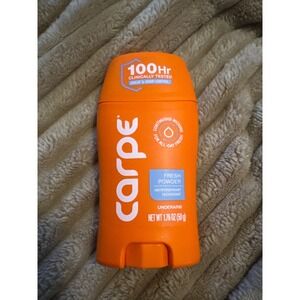 Carpe Fresh Powder Antiperspirant Deodorant NEW 1.76 Oz, 50g